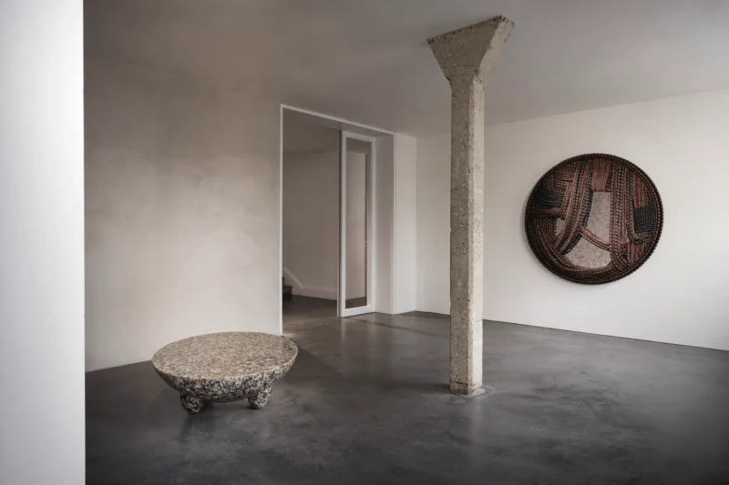 Installation shot from Ashiesh Shah: Taamr, @ Carpenters Workshop Gallery