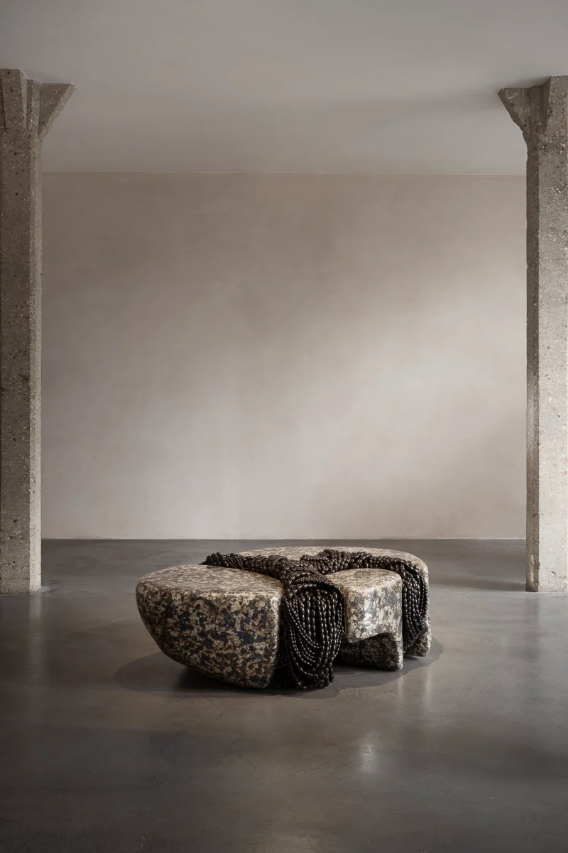 Installation shot from Ashiesh Shah: Taamr, @ Carpenters Workshop Gallery