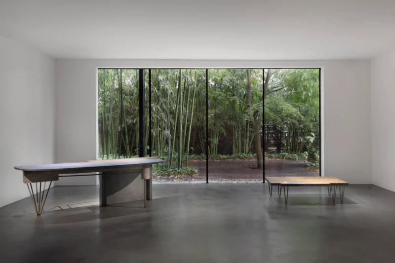 Installation shot from Léa Mestres X Martin Laforêt: Small Car, Big Windows, @ Carpenters Workshop Gallery