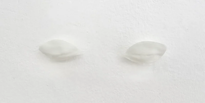 Installation shot from Carmela De Falco: Listening with Eyes, Watching with Ears, @ DES BAINS