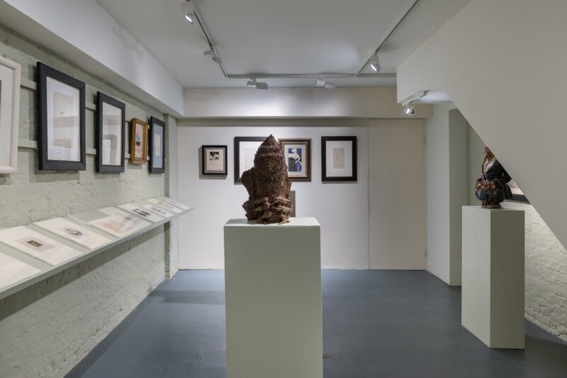 Installation shot from Prints and Drawings from the 16th to the 20th Century, @ Emanuel von Baeyer