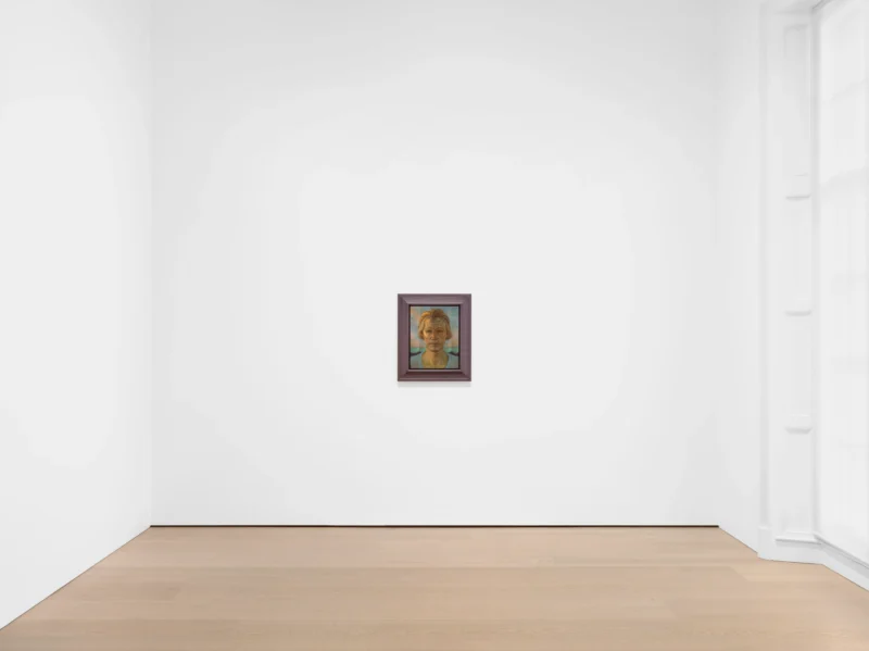 Installation shot from Steven Shearer: My Moody Muse, @ David Zwirner