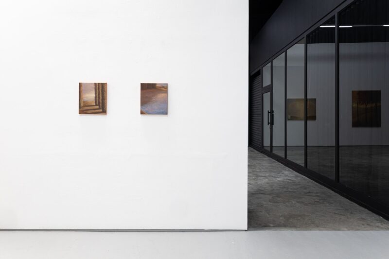Installation shot from Jonny Alexander: A Memory of Light, @ Colector