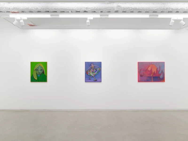 Installation shot from Antone Könst: Subjects, @ Each Modern