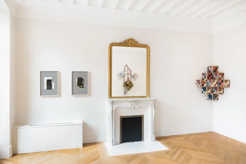 Installation shot from Pays rêvé, pays réel, @ Esther Schipper