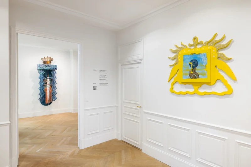Installation shot from Pays rêvé, pays réel, @ Esther Schipper