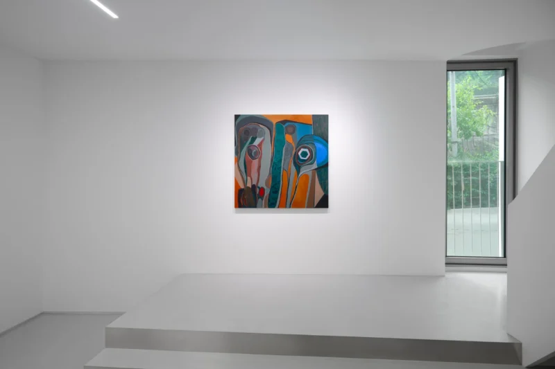 Installation shot from Merikokeb Berhanu: Cellular Memory, @ Esther Schipper