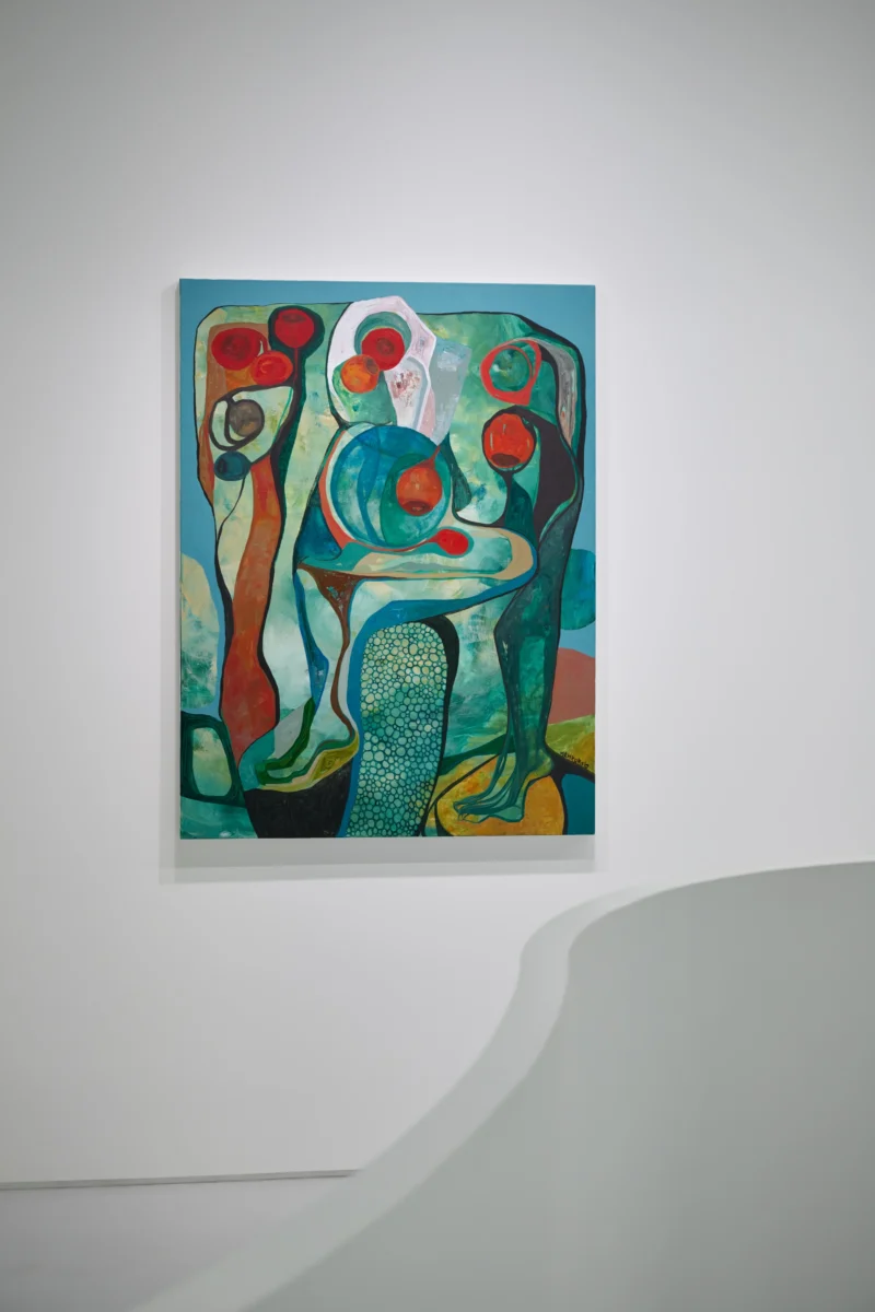 Installation shot from Merikokeb Berhanu: Cellular Memory, @ Esther Schipper