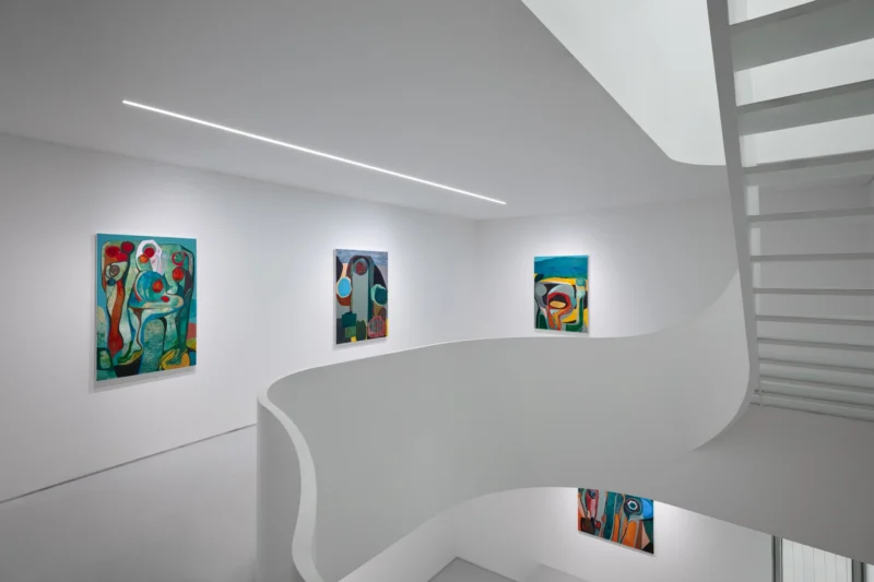 Installation shot from Merikokeb Berhanu: Cellular Memory, @ Esther Schipper