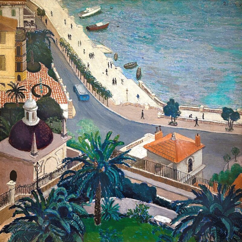 Unknown artist, Quai de Plaisance, Monte Carlo, about 1935-40