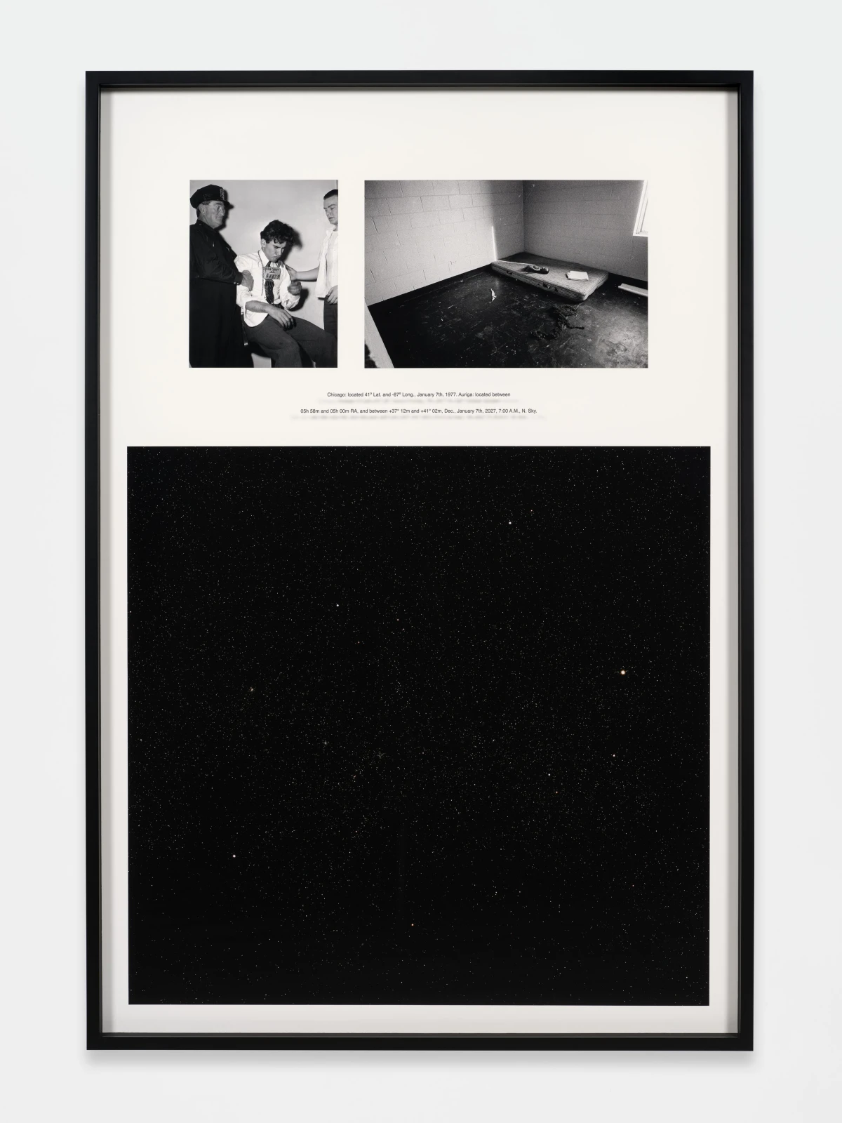 Charles Gaines, Night/Crimes 2: Auriga, 2026
