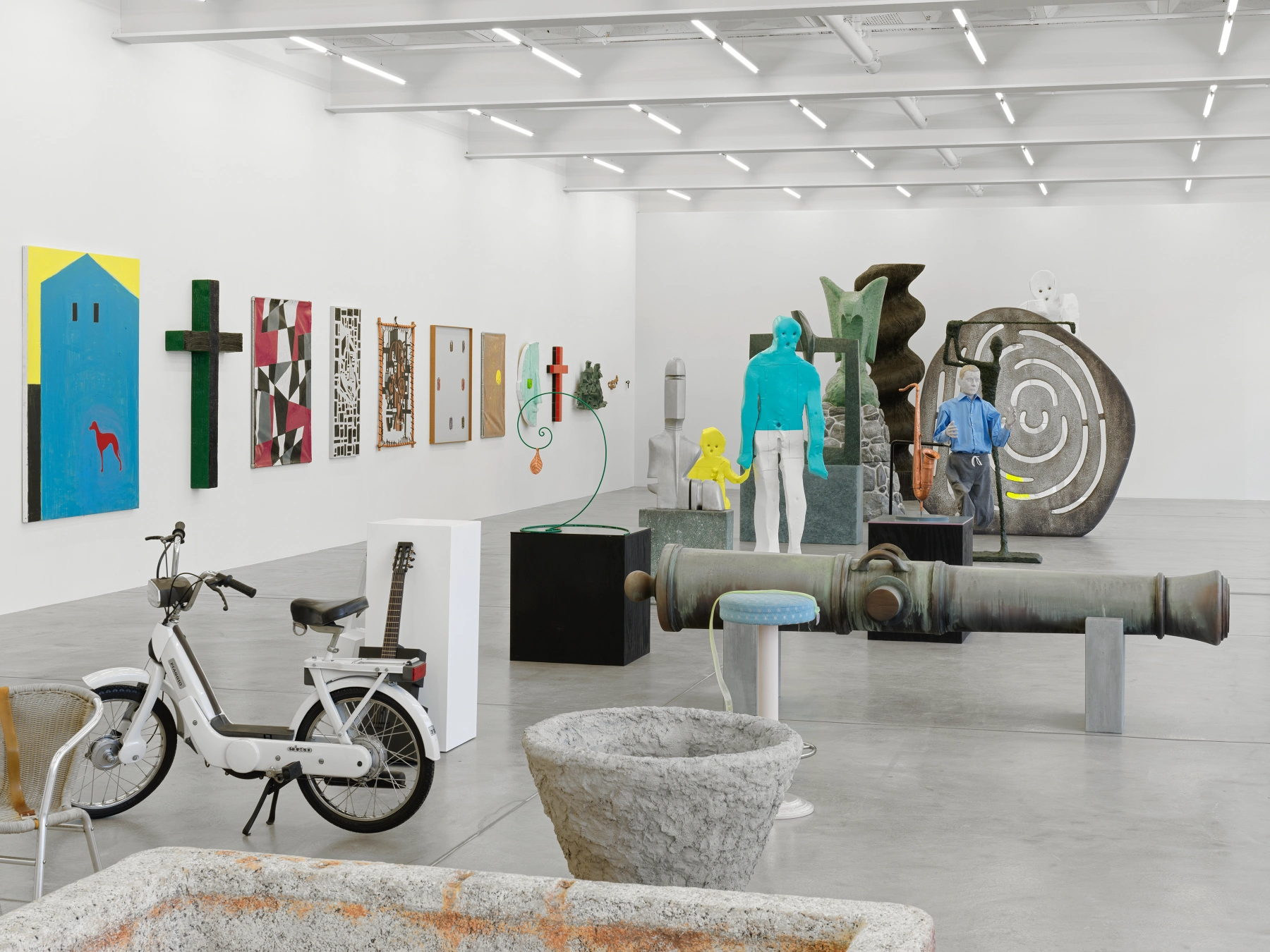 Image for Valentin Carron: The Slope (Works 2005–2026), at Galerie Eva Presenhuber, Maag Areal