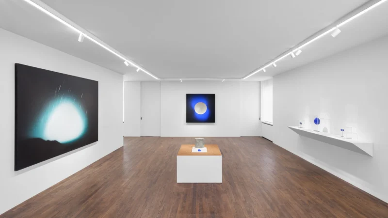 Installation shot from Cosmic Landscapes, @ Galerie Mitterrand