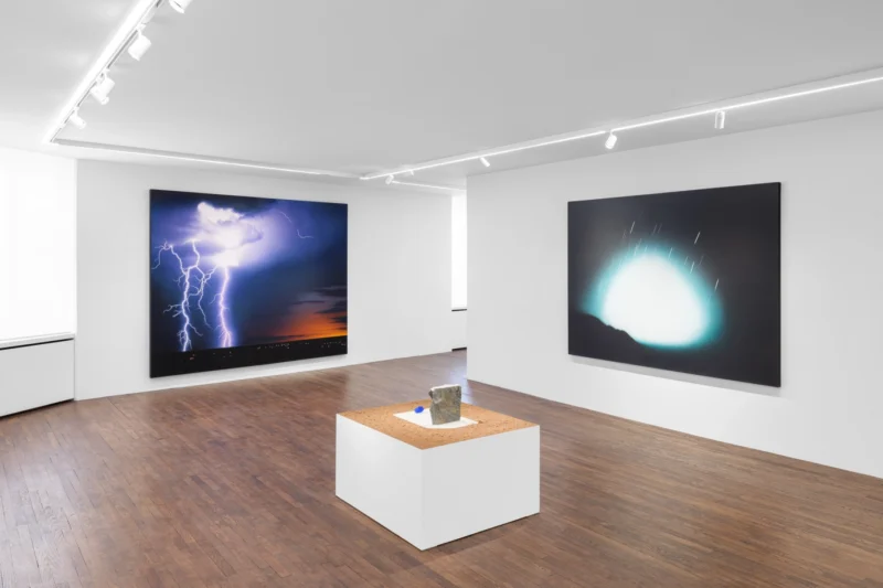 Installation shot from Cosmic Landscapes, @ Galerie Mitterrand