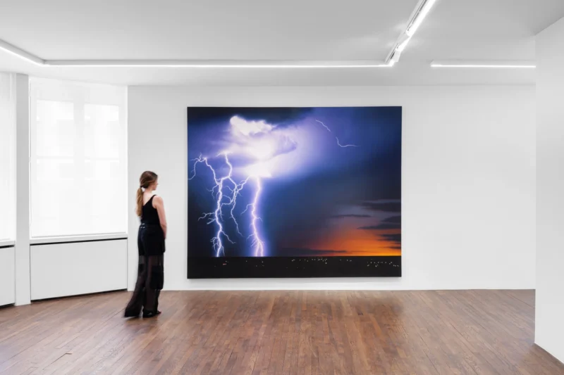 Installation shot from Cosmic Landscapes, @ Galerie Mitterrand
