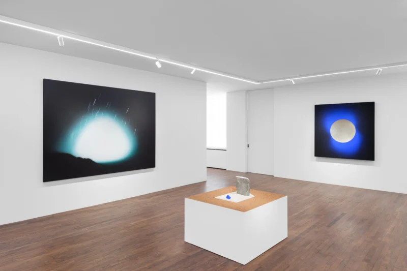Installation shot from Cosmic Landscapes, @ Galerie Mitterrand