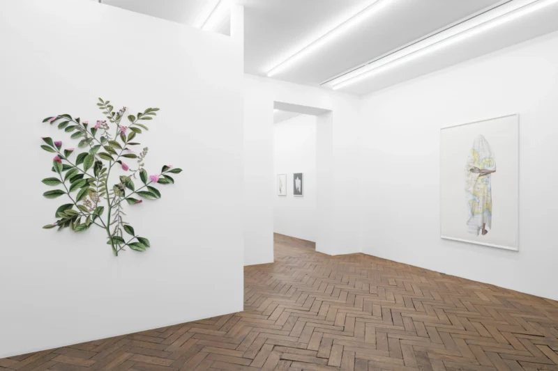 Installation shot from Ishita Chakraborty: East Is Everywhere, @ Galerie Peter Kilchmann