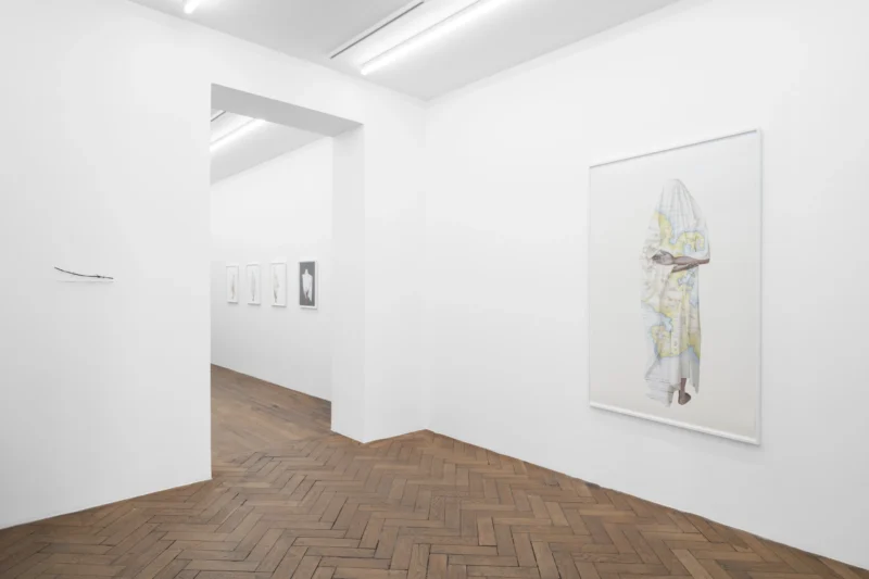 Installation shot from Ishita Chakraborty: East Is Everywhere, @ Galerie Peter Kilchmann