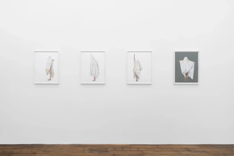 Installation shot from Ishita Chakraborty: East Is Everywhere, @ Galerie Peter Kilchmann