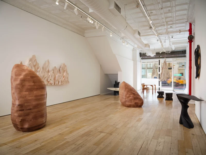 Installation shot from EGEVÆRK: Forms of Belonging, @ HB381