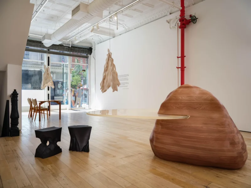 Installation shot from EGEVÆRK: Forms of Belonging, @ HB381