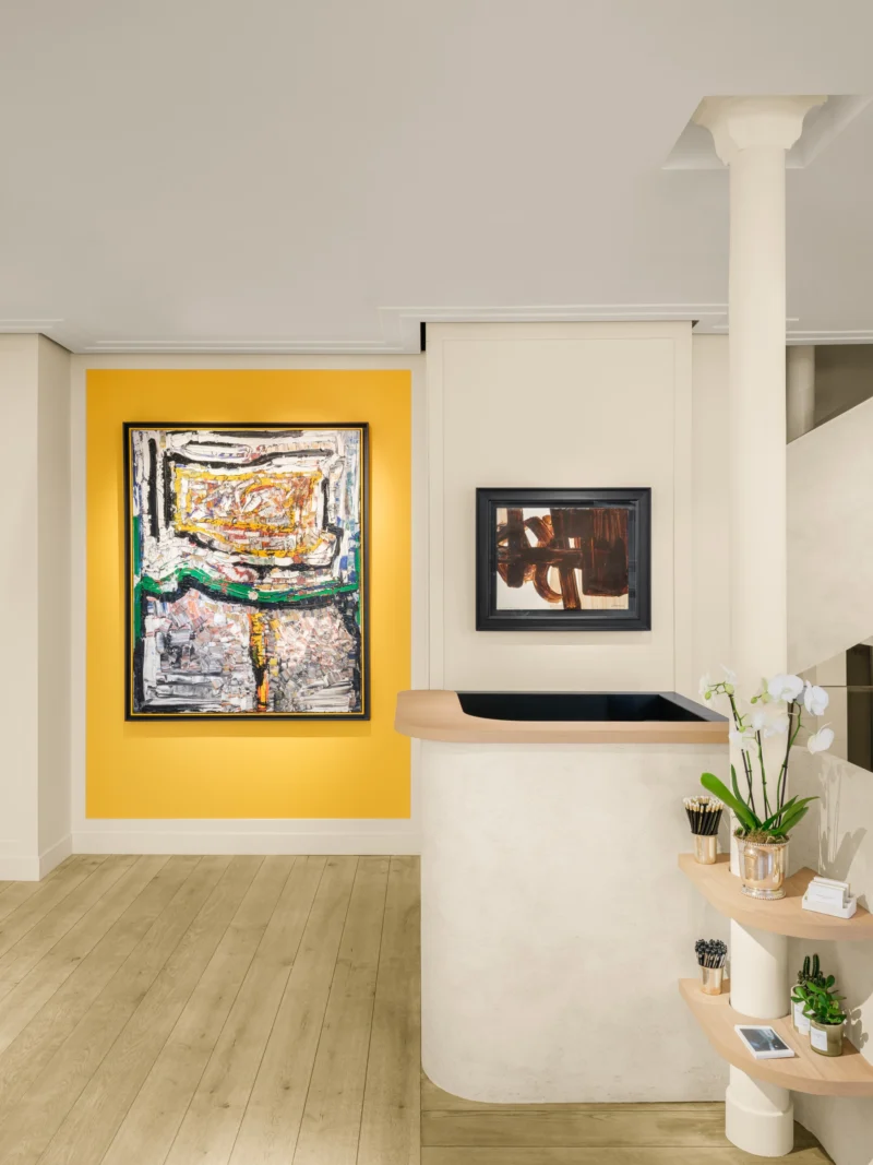Installation shot from THE SEVENTIES, @ HELENE BAILLY MARCILHAC