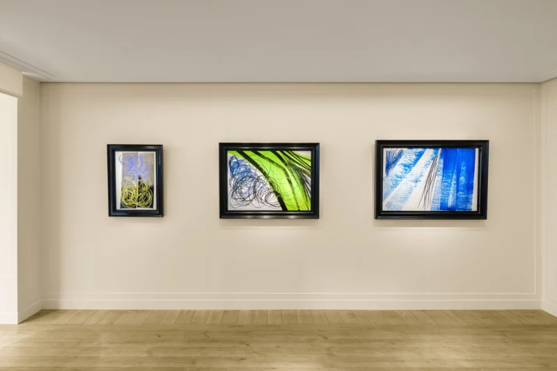 Installation shot from THE SEVENTIES, @ HELENE BAILLY MARCILHAC