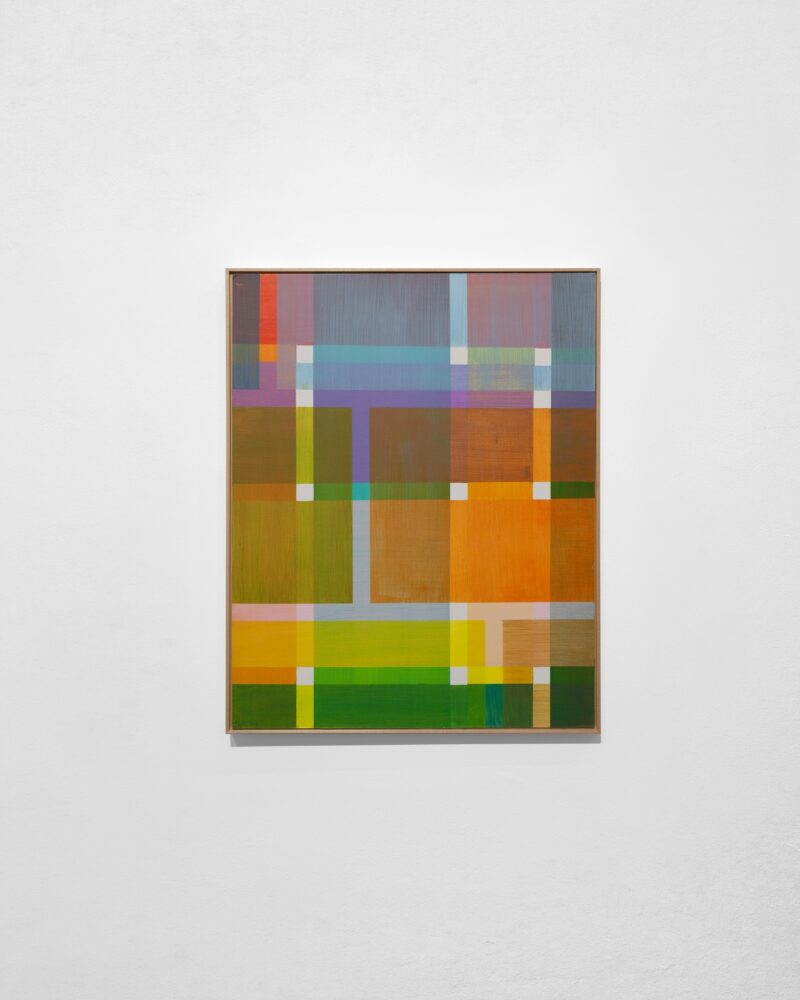 Beat Zoderer, HAIKU, G2, #5A, (Dreischichtiges konkretes Aquarell), 2025