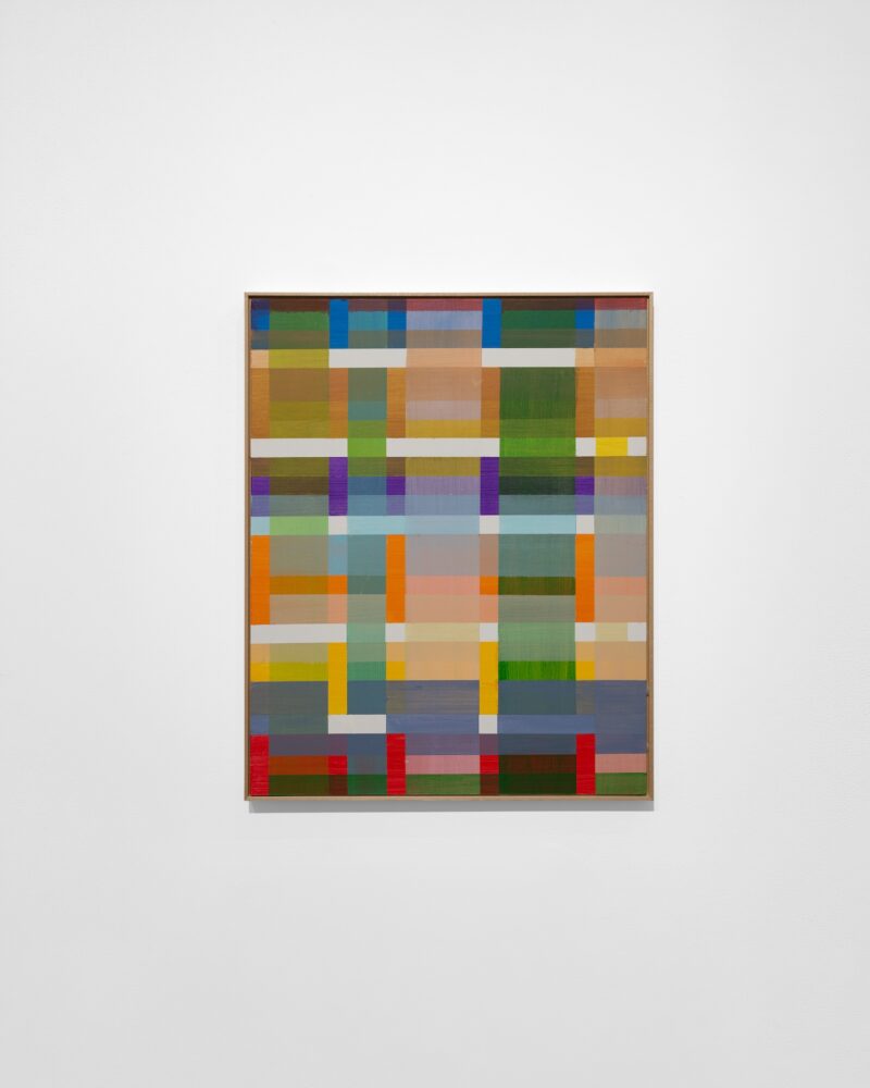 Beat Zoderer, HAIKU, G2, #6, (Dreischichtiges konkretes Aquarell), 2025