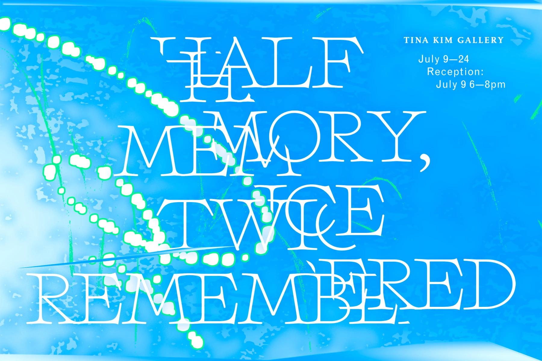 Image for Half Memory, Twice Remembered: Korean Artists from the Yale School of Art, at Tina Kim Gallery