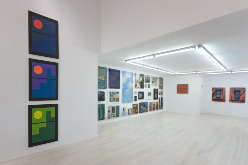 Installation shot from Windows, @ Halsey McKay Gallery