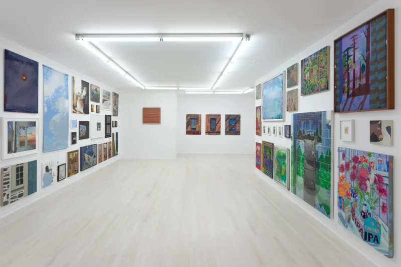 Installation shot from Windows, @ Halsey McKay Gallery
