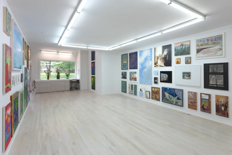 Installation shot from Windows, @ Halsey McKay Gallery