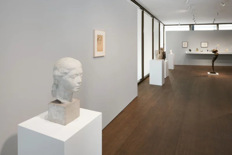 Installation shot from Alina Szapocznikow. Autobiography in Fragments, @ Hauser & Wirth