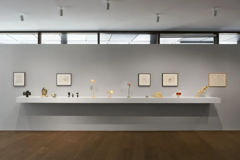 Installation shot from Alina Szapocznikow. Autobiography in Fragments, @ Hauser & Wirth
