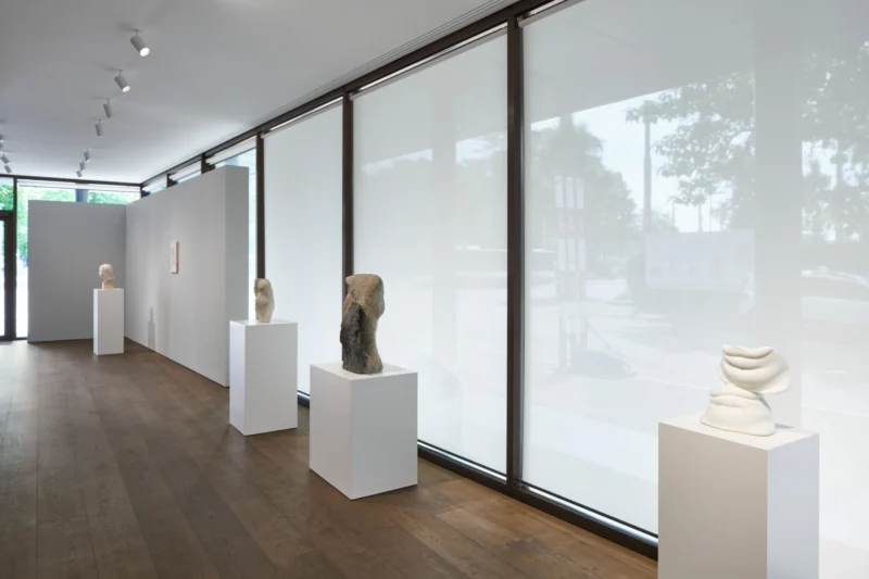 Installation shot from Alina Szapocznikow. Autobiography in Fragments, @ Hauser & Wirth