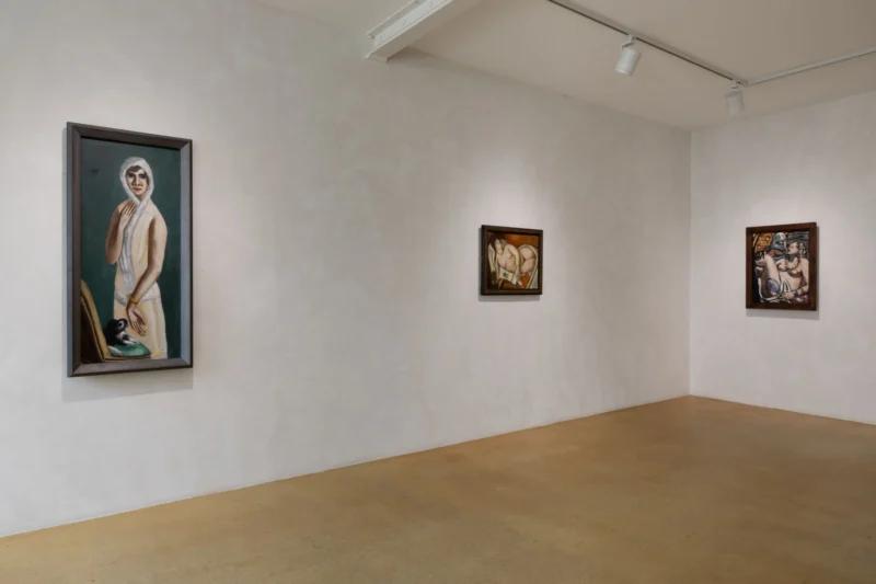 Installation shot from Max Beckmann, @ Hauser & Wirth