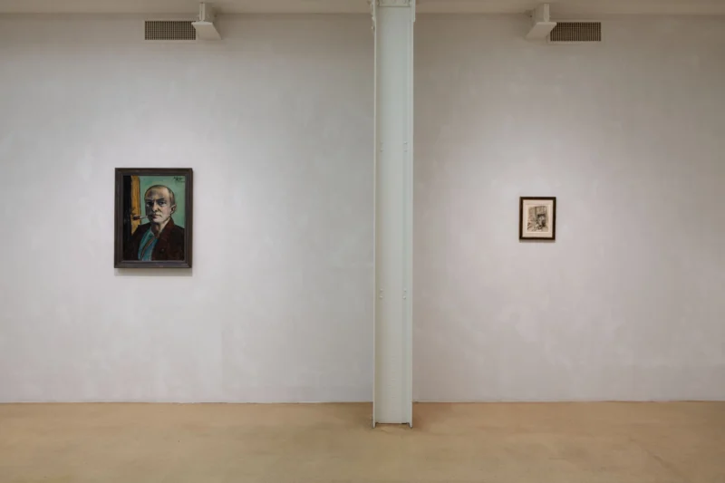 Installation shot from Max Beckmann, @ Hauser & Wirth