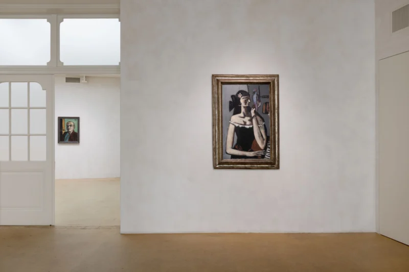 Installation shot from Max Beckmann, @ Hauser & Wirth