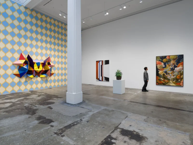 Installation shot from Keith Tyson: The Generative Universe, @ Hauser & Wirth