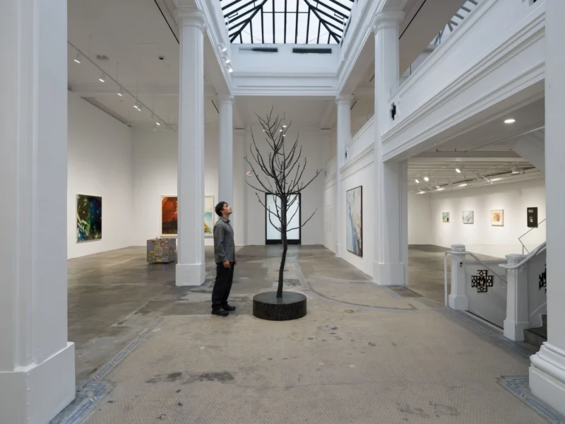 Installation shot from Keith Tyson: The Generative Universe, @ Hauser & Wirth