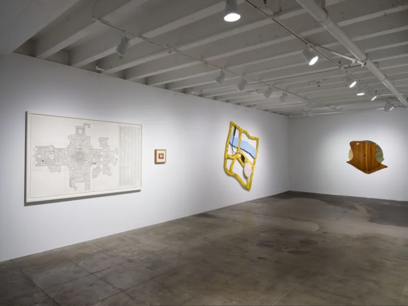 Installation shot from Keith Tyson: The Generative Universe, @ Hauser & Wirth