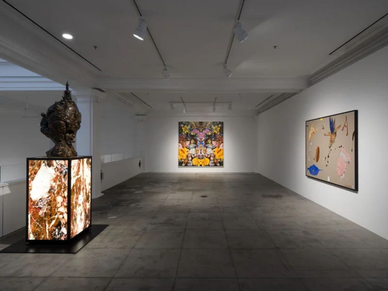Installation shot from Keith Tyson: The Generative Universe, @ Hauser & Wirth