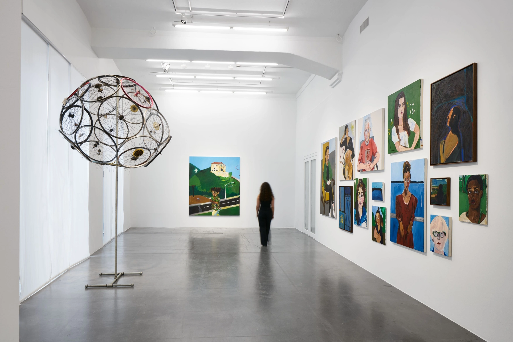 Image for James Jarvaise & Henry Taylor. Sometimes a straight line has to be crooked, at Hauser & Wirth