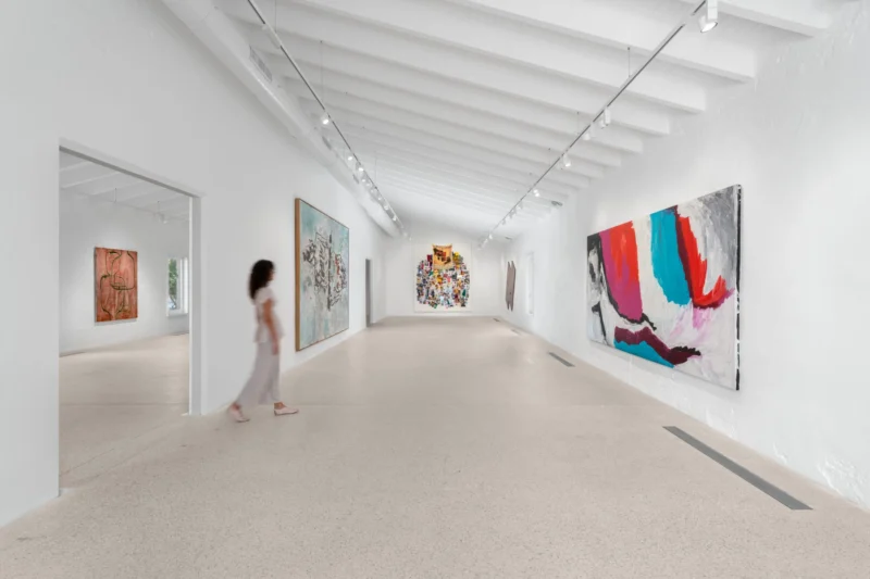 Installation shot from Directionless, @ Hauser & Wirth