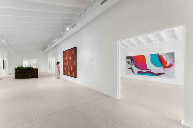 Installation shot from Directionless, @ Hauser & Wirth