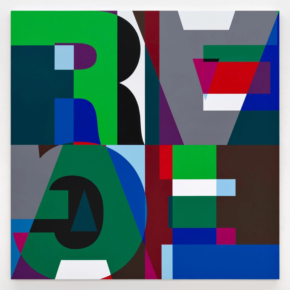 Heimo Zobernig, untitled (Text: REAL/EGAL), 2016