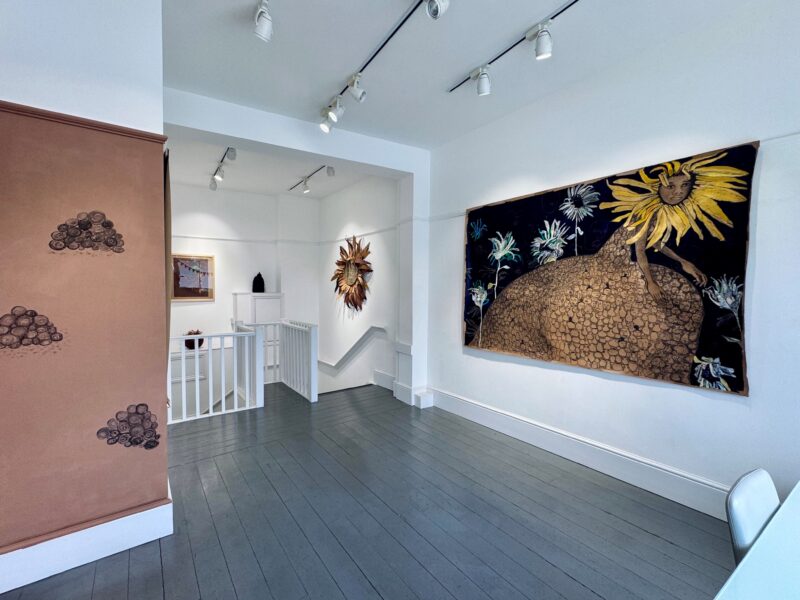 Installation shot from Amanda Holiday: Dreamery, @ Felix & Spear