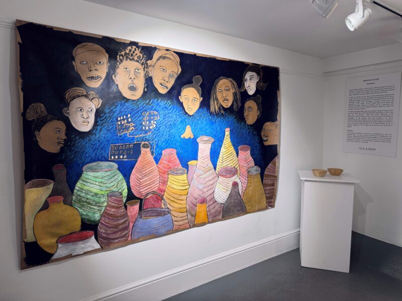 Installation shot from Amanda Holiday: Dreamery, @ Felix & Spear