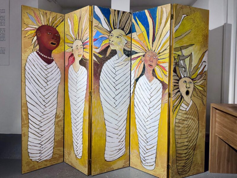 Installation shot from Amanda Holiday: Dreamery, @ Felix & Spear